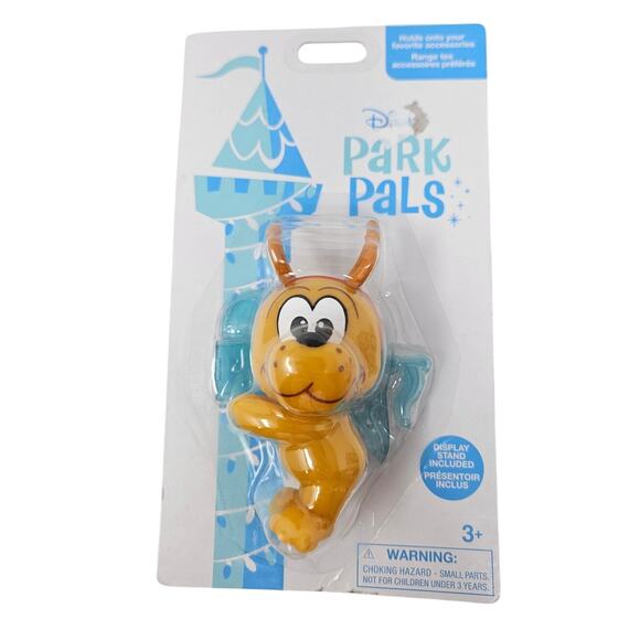 NEW Disney Parks Pluto Park Pal Cosplay Bounding Toy Stand Christmas Reindeer - Picture 1 of 2
